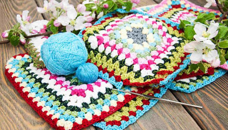 Adding a Flower Granny Square to Your Crochet Project