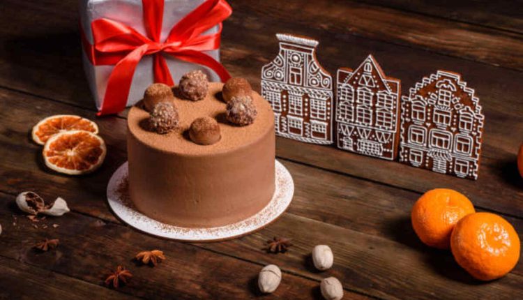 Swiss Chocolate Chalet Cake